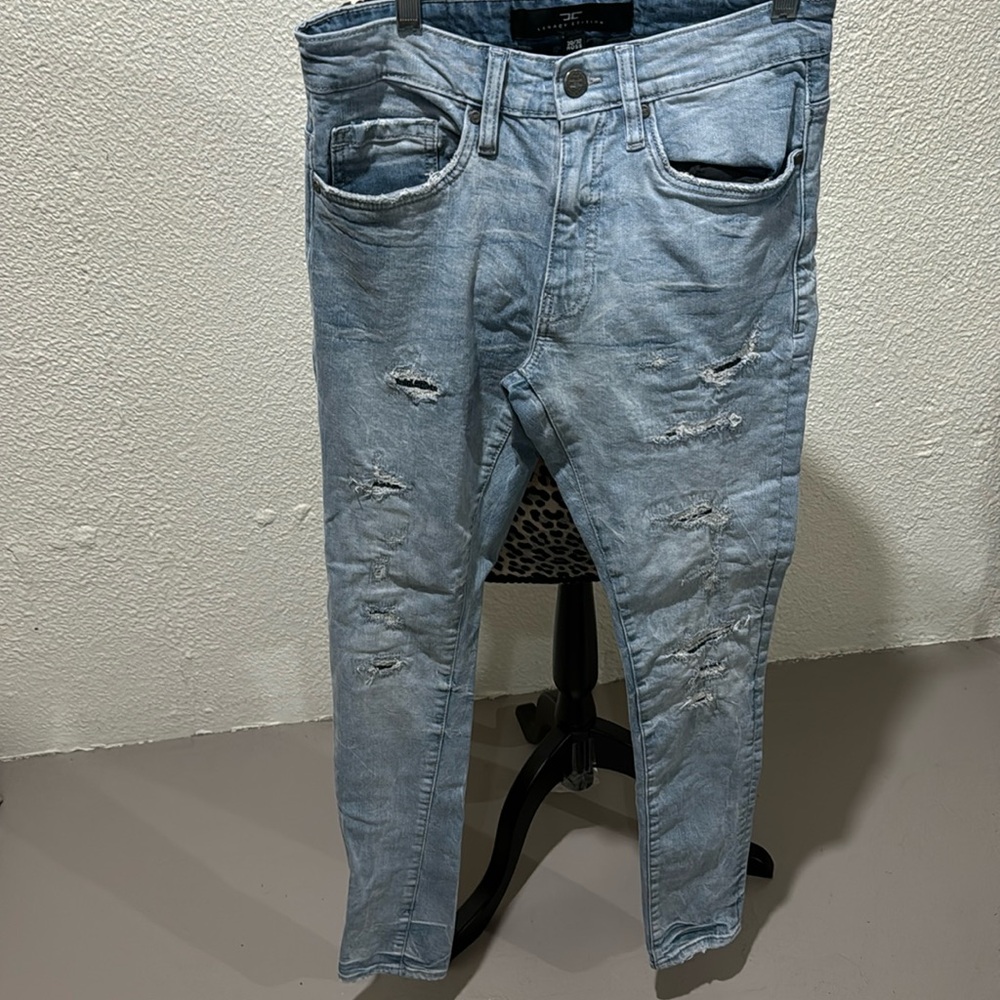 SALE Young Men’s Jordan Craig Legacy Edition Jeans with distressed look in front